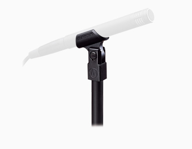 Cachimbo de microfone Audio-Technica AT4041, com suporte para fixação de microfone condensador.