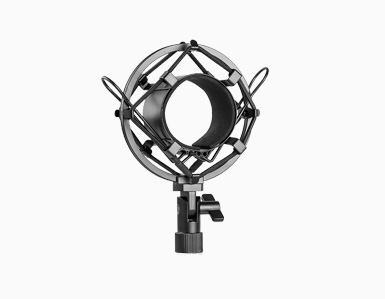 Suporte de microfone Rode para modelo NT1-A, com estrutura de suspensão.